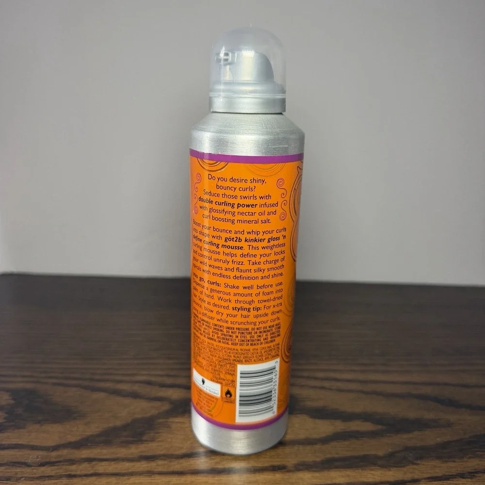 Schwarzkopf got2b Kinkier Double‎ Curling Power Gloss n Define Mousse NEW 8 oz
